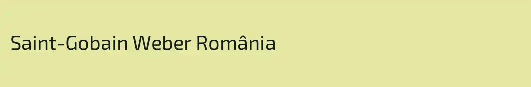 Saint-Gobain Weber România